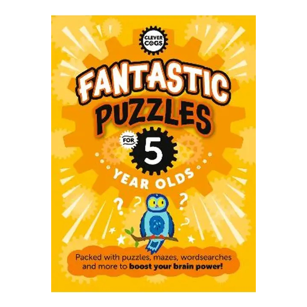 Fantastic Puzzles For 5 Year Olds Book