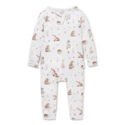 Aster & Oak Forest Friends Zip Romper-bodysuits-and-rompers-Bambini