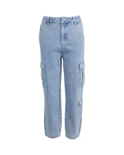 Eve Girl Avery Cargo Jean-pants-and-shorts-Bambini