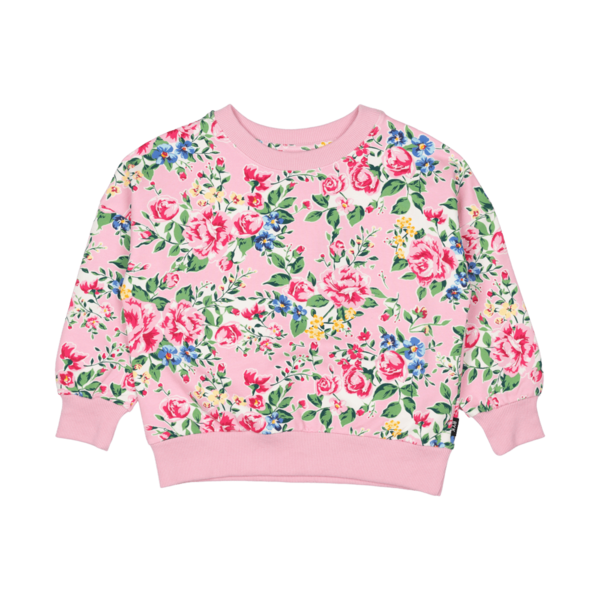 Rock Your Kid Pink Garden Sweatshirt