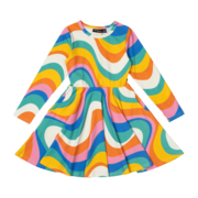 Rock Your Kid Into The Groove Waisted Dress-dresses-and-skirts-Bambini