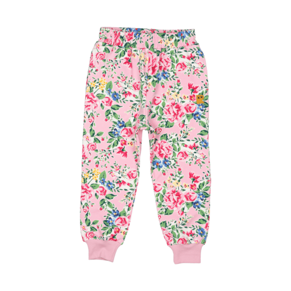 Rock Your Kid Pink Garden Trackpants