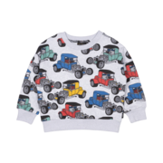 Rock Your Kid Hot Rod Sweatshirt-tops-Bambini