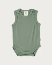 Babu Merino Singlet Bodysuit-bodysuits-and-rompers-Bambini