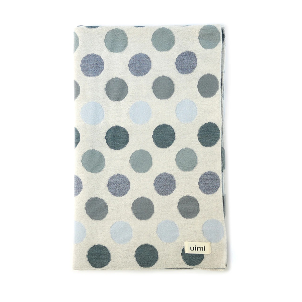 Uimi Merino Dotty Double-Sided Dot Blanket