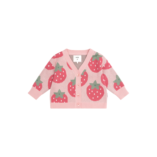 Huxbaby Berry Boxy Cardi