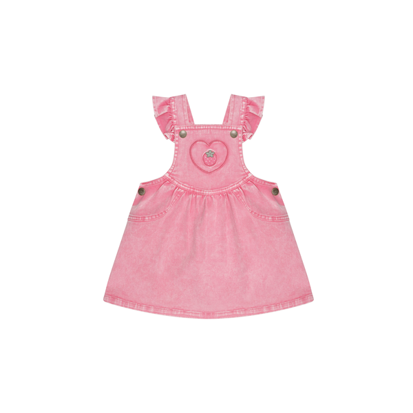Huxbaby Berry Vintage Pinafore Dress