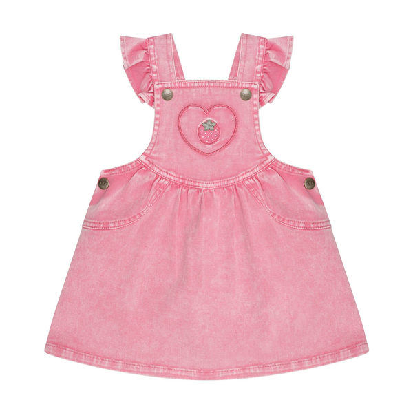 Huxbaby Berry Vintage Pinafore Dress