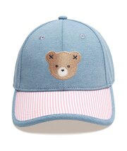 Huxbaby Huxbear Denim Cap-dresses-and-skirts-Bambini