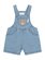 Huxbaby Huxbear Knit Denim Short Overalls