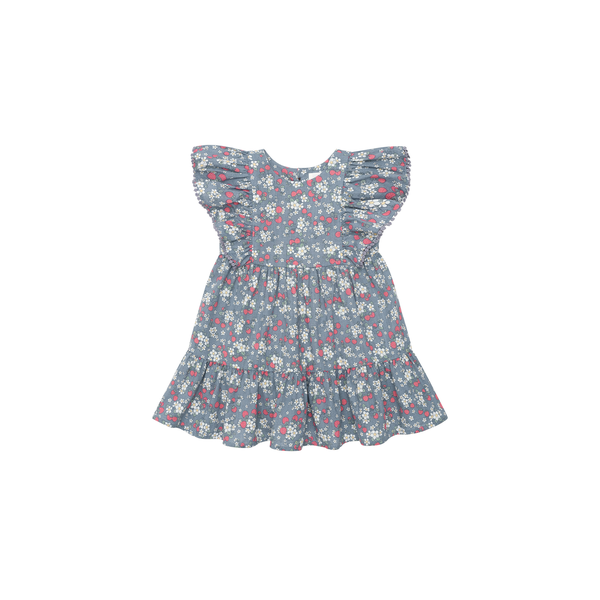 Huxbaby Vintage Strawberry Frill Dress