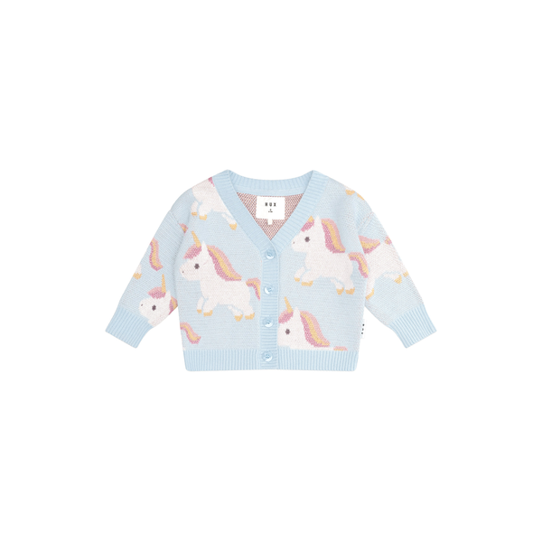 Huxbaby Unicorn Boxy Cardi