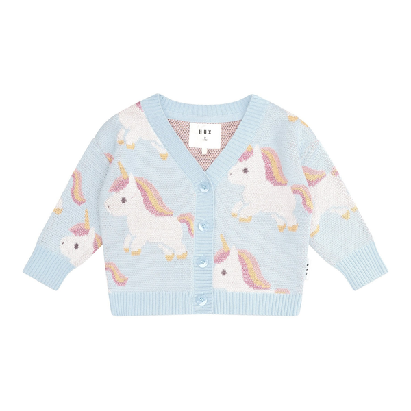 Huxbaby Unicorn Boxy Cardi