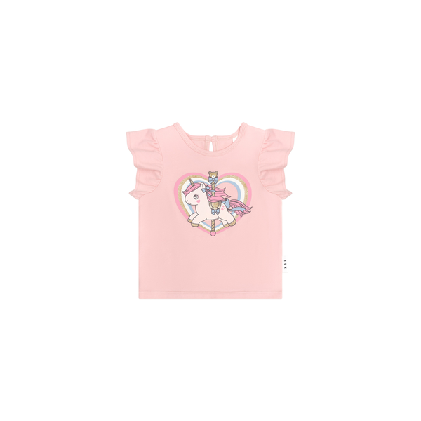 Huxbaby Carousel Frill T-Shirt