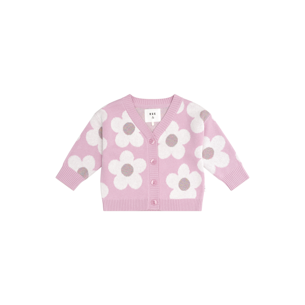 Huxbaby Daisy Boxy Cardi