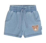 Huxbaby Huxbear Knit Denim Short-pants-and-shorts-Bambini