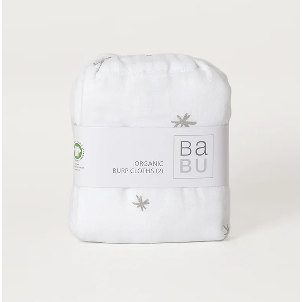 Babu Muslin Burp Cloth 2 pack