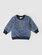 Goldie + Ace Goldie Crew Embroidered Denim Look Sweater