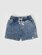 Goldie + Ace Noah French Terry Denim Look Short