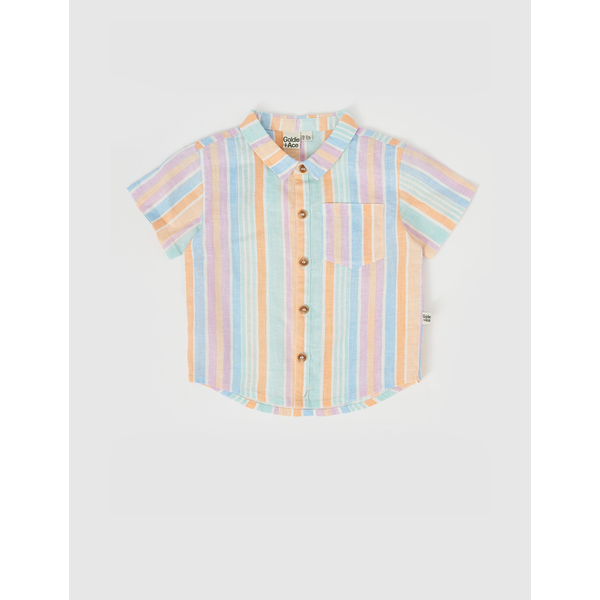 Goldie + Ace Holiday Linen Shirt