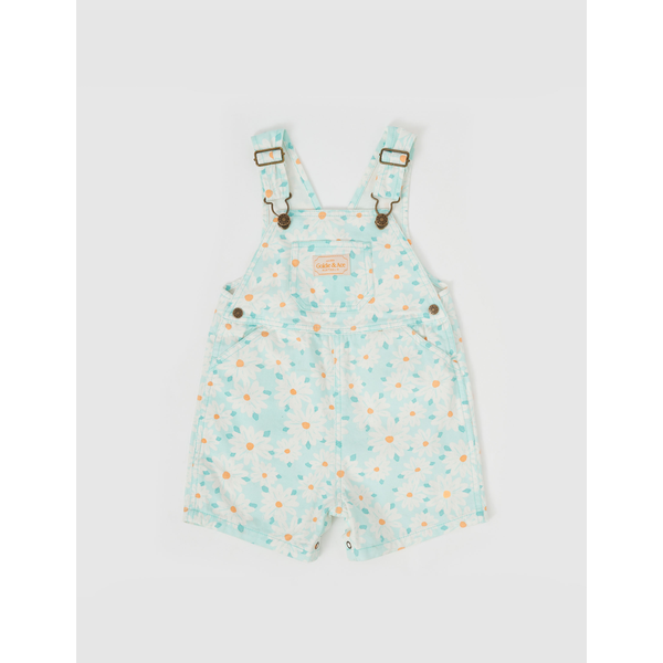 Goldie + Ace Burton Daisy Delight Denim Overalls