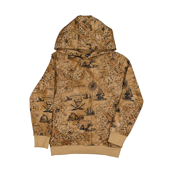 Radicool Pirate Map Hood