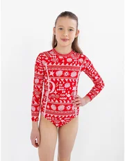 Seafolly Mykonos Summer Paddle Suit-swimwear-Bambini