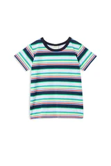 Milky Multi Stripe Tee-tops-Bambini