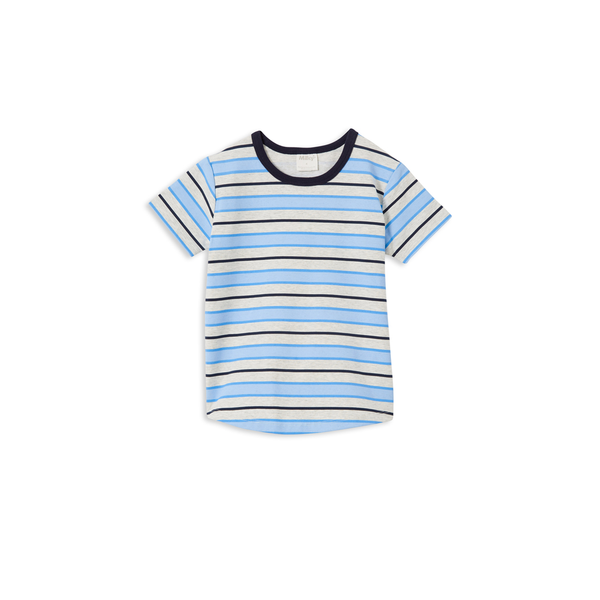 Milky Blue Stripe Tee
