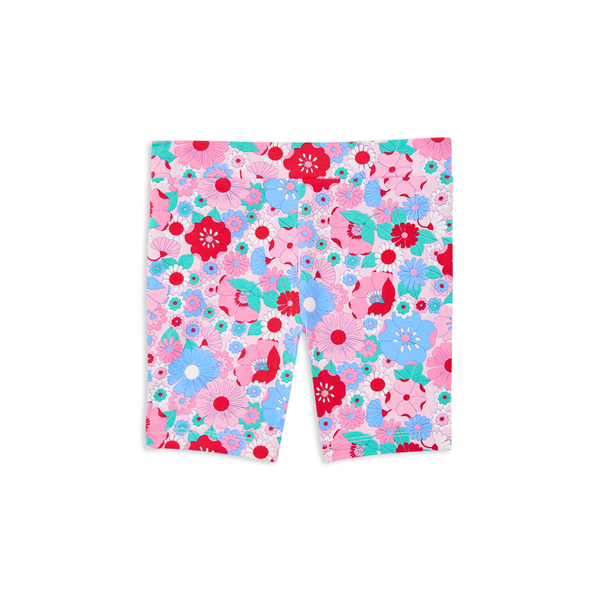 Milky Summer Blooms Bike Short