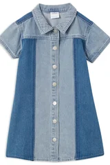 Milky Denim Dress-dresses-and-skirts-Bambini
