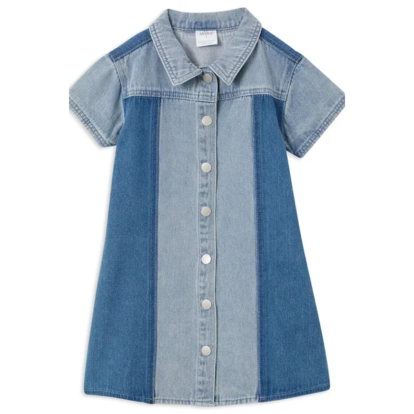 Milky Denim Dress