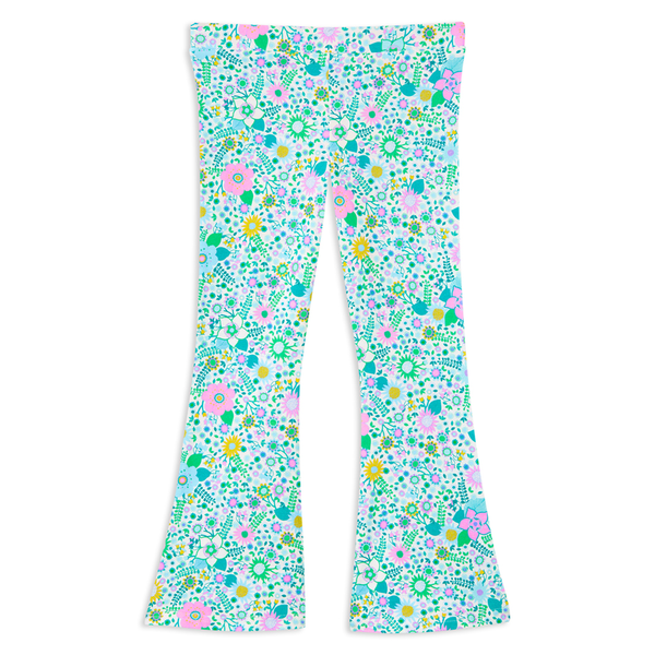 Milky Blossom Flared Legging