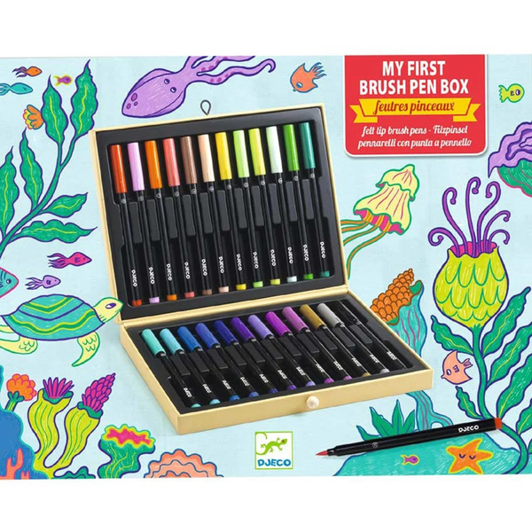 DJECO My First Brush Pen Box