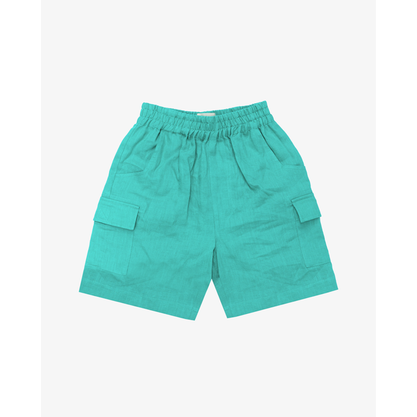 The Girl Club Linen Cargo Short