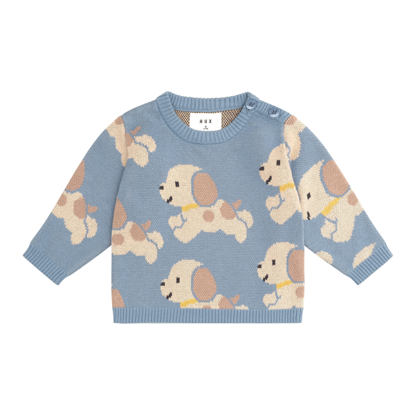 Huxbaby Sailor Pup Knit Jumper