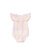 Huxbaby Rainbow Check Frill Onsie