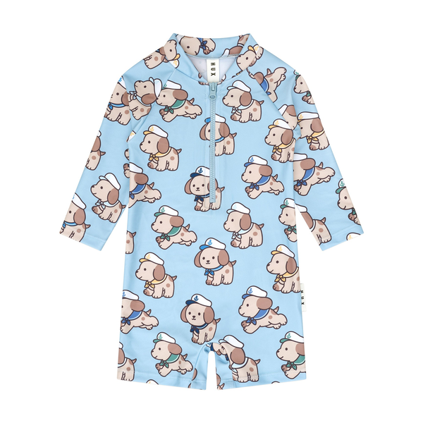 Huxbaby Sailor Pup Swim Shortie