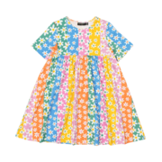 Rock Your Kid Floral Stripes Dress-dresses-and-skirts-Bambini