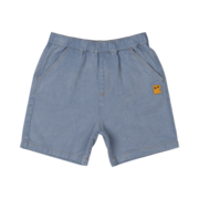 Rock Your Kid Blue Wash Denim Short-pants-and-shorts-Bambini