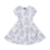 Rock Your Kid Blue Unicorn Waisted Dress