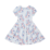 Rock Your Kid Blue Unicorn Waisted Dress