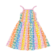 Rock Your Kid Floral Stripes Sun Dress-dresses-and-skirts-Bambini