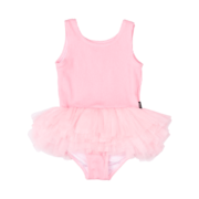 Rock Your Kid Blush Crinkle Tulle One Piece-swimwear-Bambini