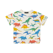 Rock Your Kid Dino Bright T-Shirt-tops-Bambini