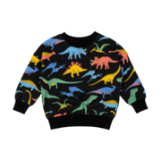 Rock Your Kid Dino Bright Sweatshirt-tops-Bambini