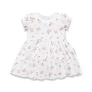 Aster & Oak Blossom Skater Dress-bodysuits-and-rompers-Bambini