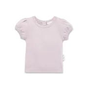 Aster & Oak Iris Pointelle Puff Top-baby-Bambini