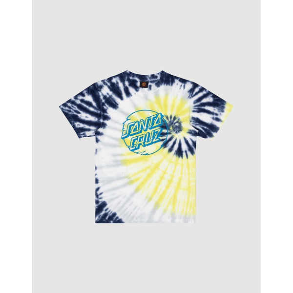 Santa Cruz Vivid Dot Mono Front Tee SS