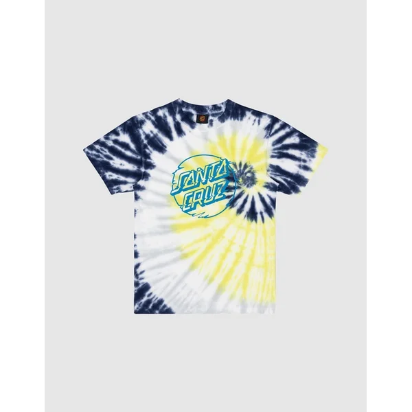 Santa Cruz Vivid Dot Mono Front Tee SS